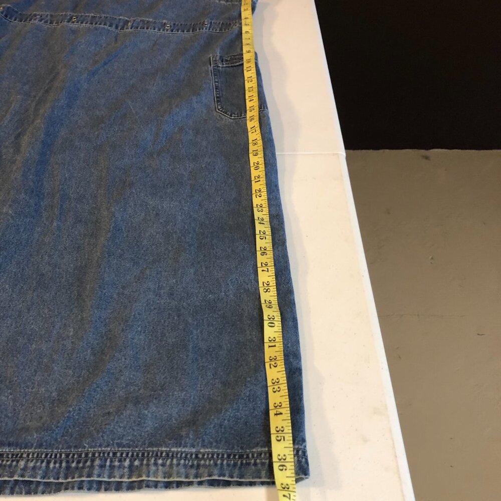 Sunshine Apparel Denim Sleeveless Romper Dress, Size 2X - Picture 4 of 10